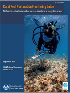 Guía de monitoreo de restauración de arrecifes de coral septiembre de 2020