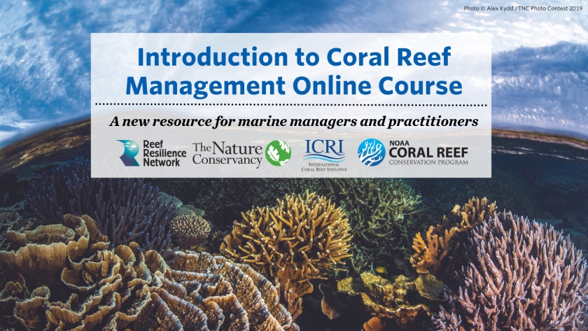 NEW Coral Reef Management Course c