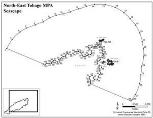 Proposed pilot Northeast Tobago MPA
