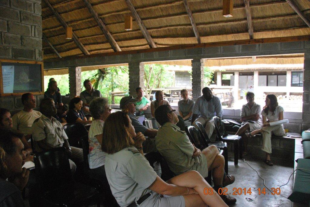 Reef Resilience Network training in Zanzibar. Photo courtesy of Jennifer Olbers