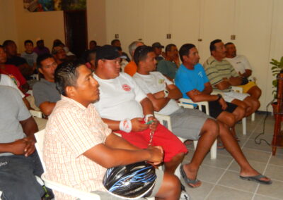 Stakeholders attending a consultation meeting. Photo © Seleni Cruz