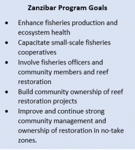 Zanzibar Program Goals