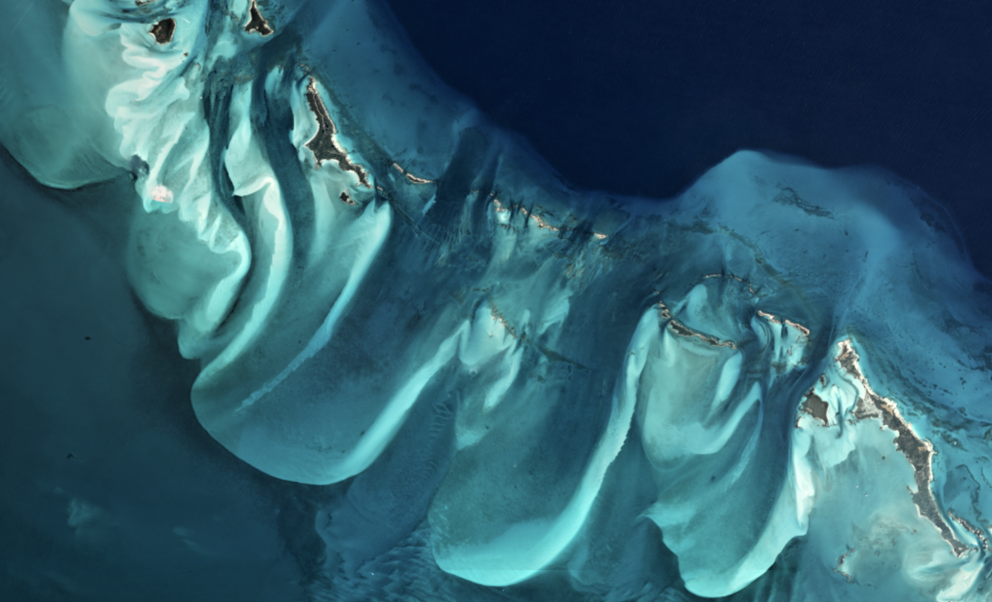 Satellitenbilder Korallenriffe